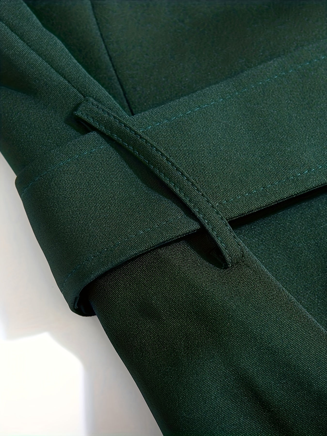 Robe blazer verte femme manches transparentes