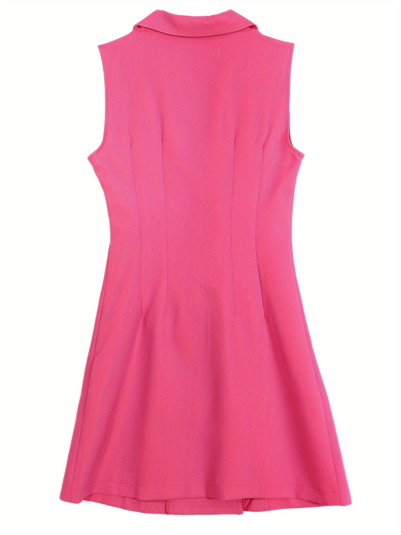 Robe blazer sans manches femme coupe droite élégante