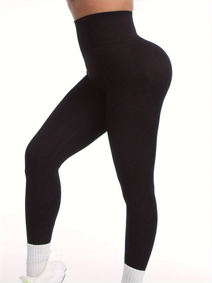 Legging push up sculptant femme taille haute sans couture