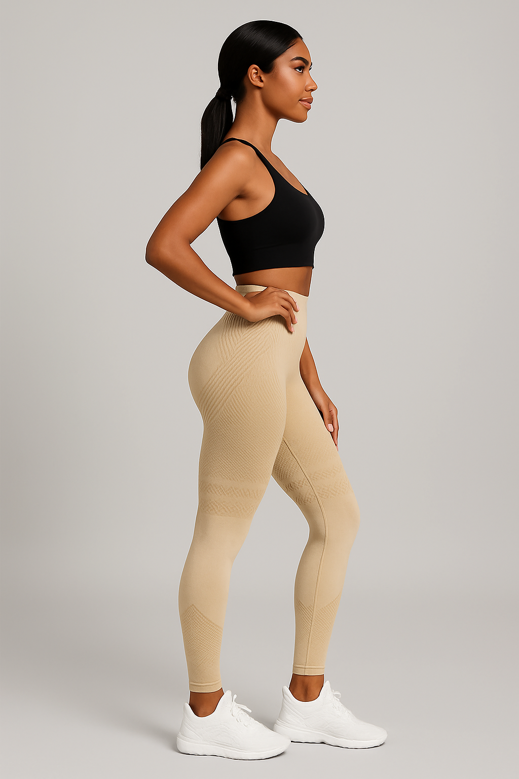 Legging de sport push-up anti-cellulite taille haute – Sculptant & confortable