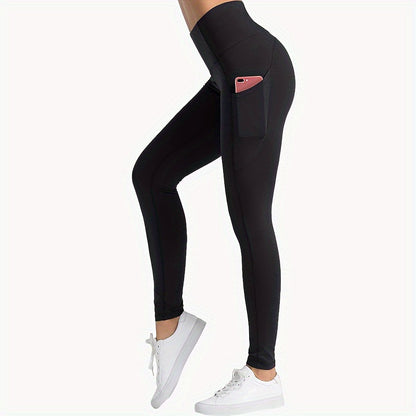 Legging sport femme taille haute avec poche téléphone intégrée