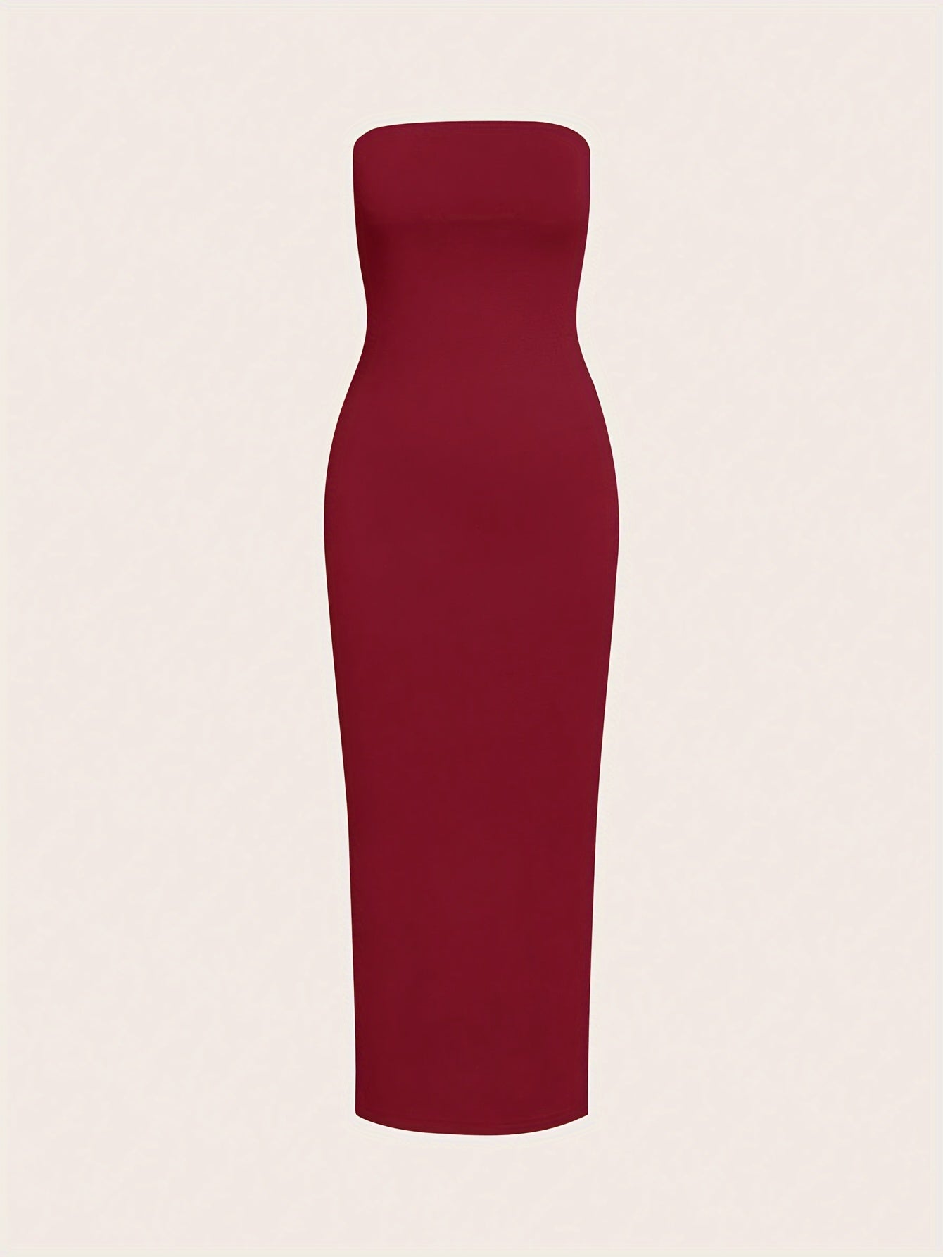 Robe bustier moulante midi femme