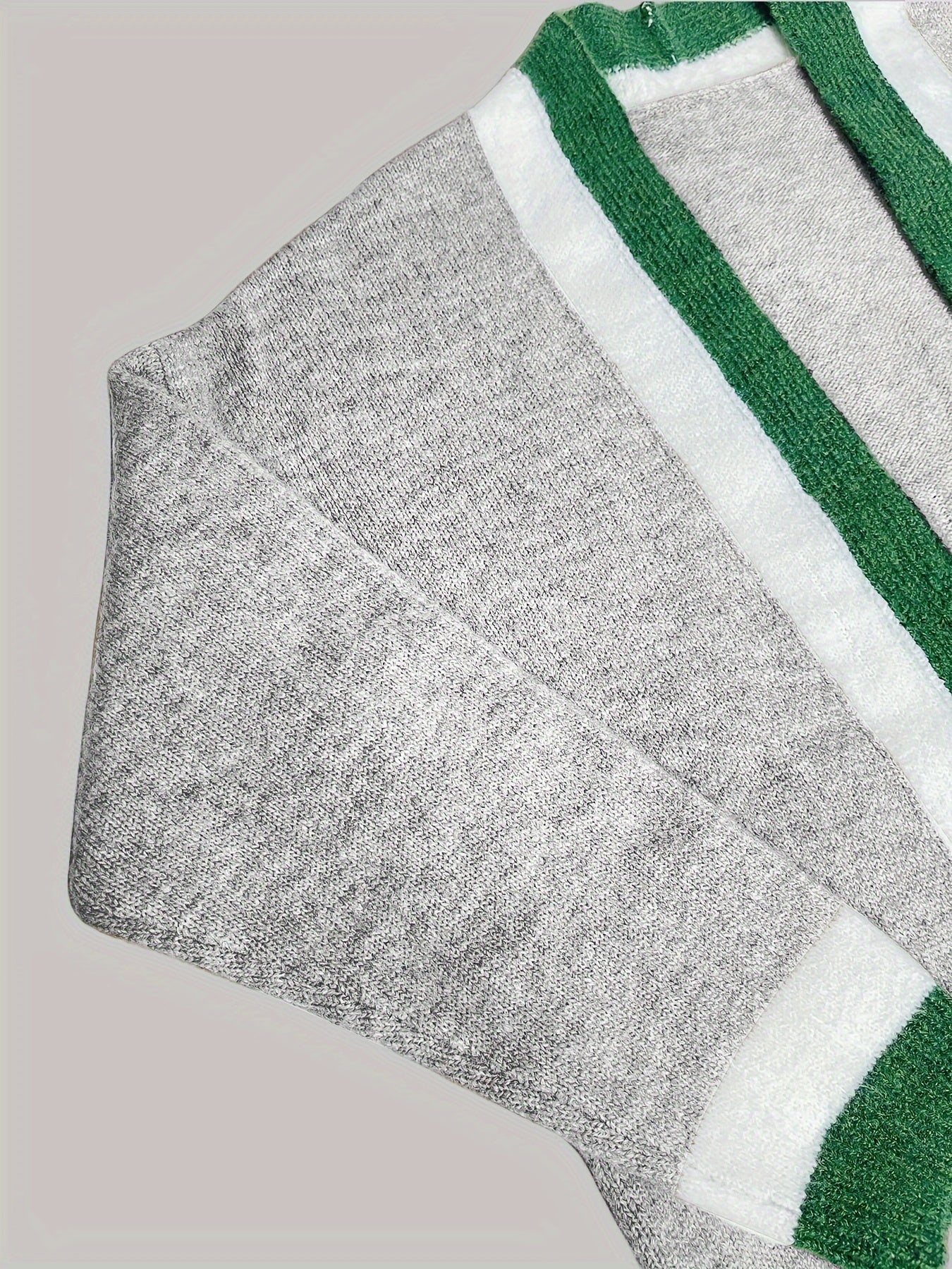 Gilet long chaud femme maille épaisse avec poches