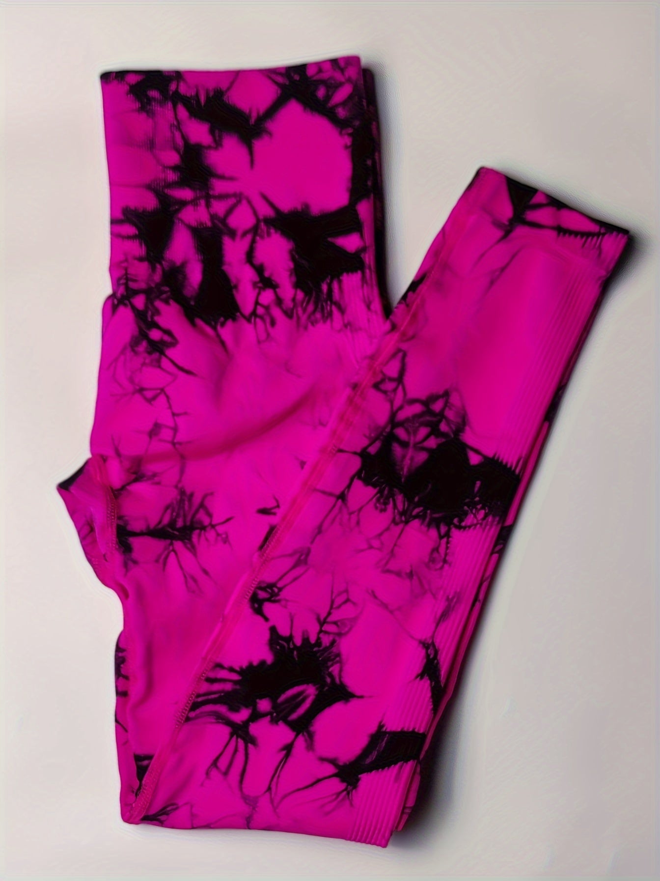 Legging anti-cellulite gainant motif marbré – Push-up sculptant et confortable