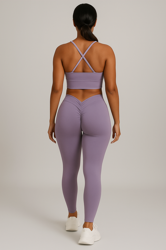 Legging push up taille haute effet galbant