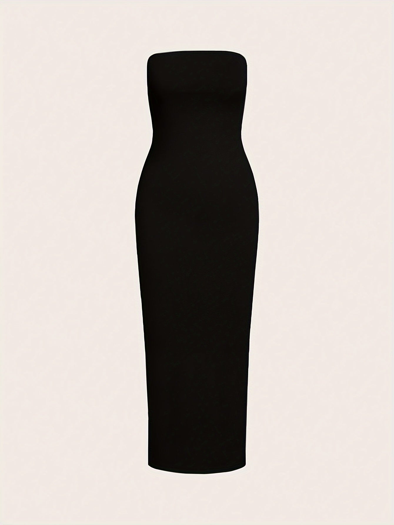 Robe bustier moulante midi femme