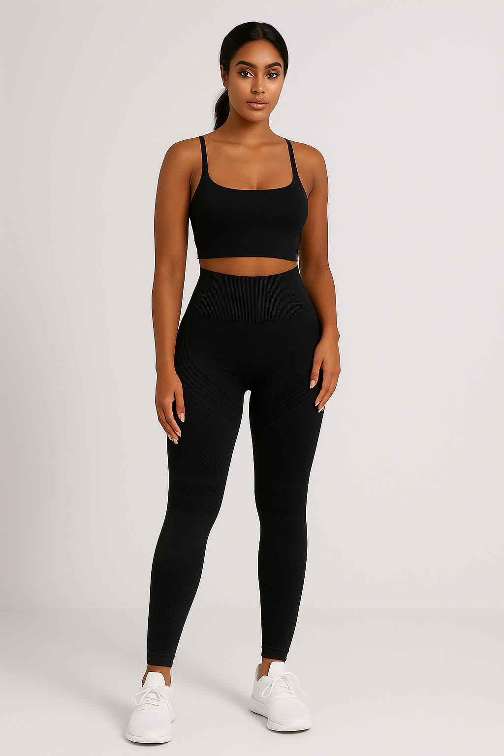 Legging de sport push-up anti-cellulite taille haute – Sculptant & confortable