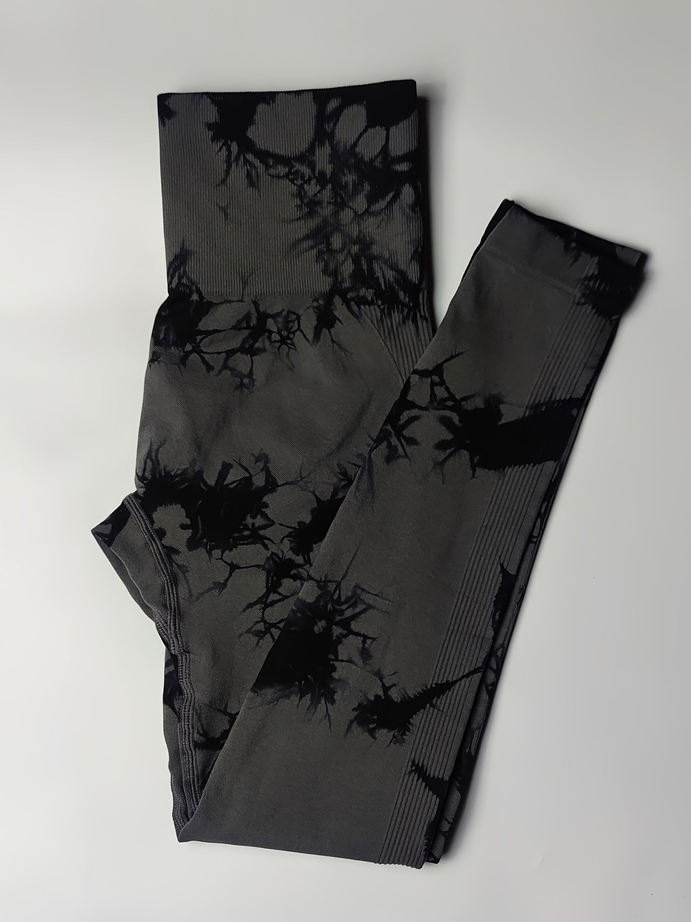Legging anti-cellulite gainant motif marbré – Push-up sculptant et confortable