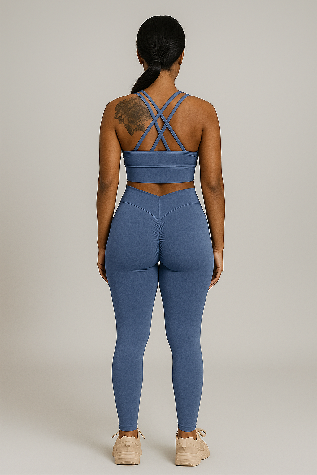 Legging push up taille haute effet galbant