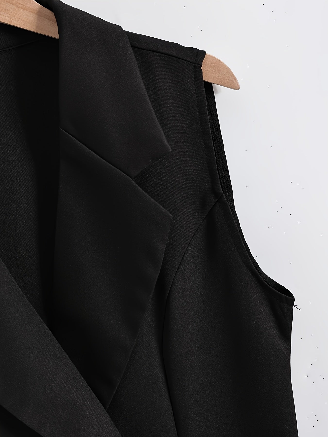 Robe blazer sans manches femme coupe droite élégante