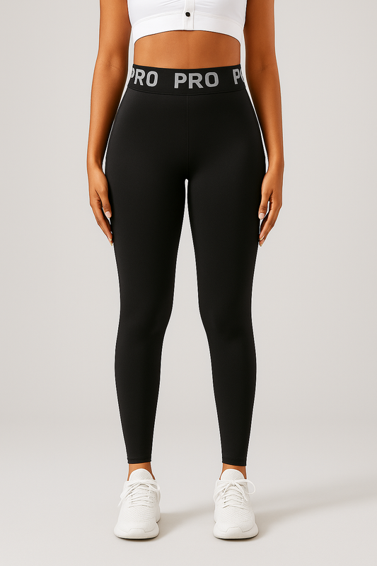 Legging de sport femme taille haute PRO avec poche latérale