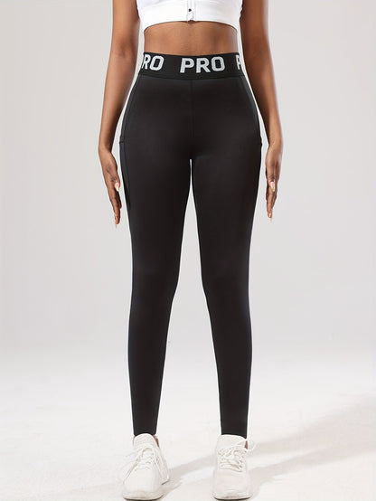 Legging de sport femme taille haute PRO avec poche latérale