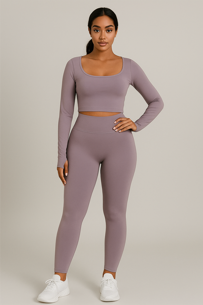 Legging push up femme taille haute effet seconde peau