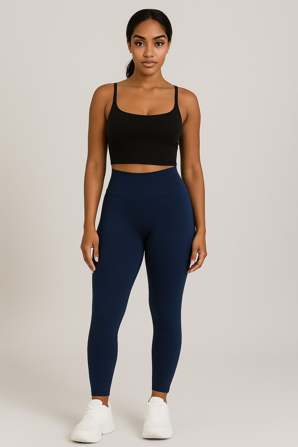 Legging push up sculptant femme taille haute sans couture