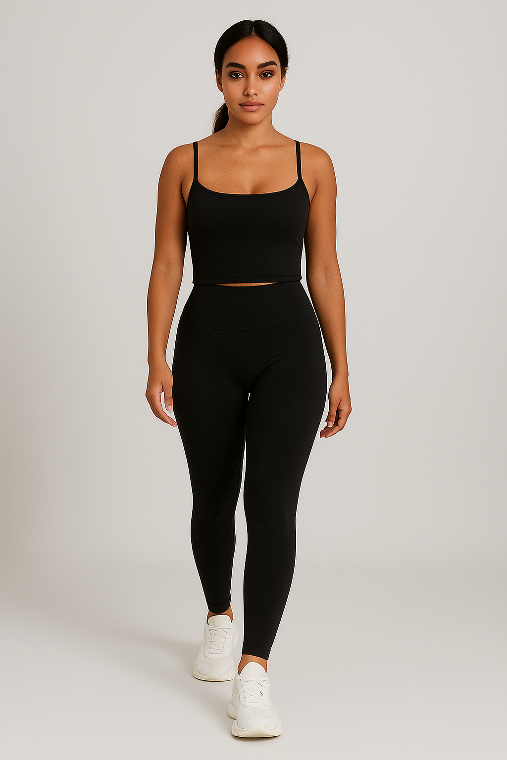 Legging push up femme taille haute effet seconde peau
