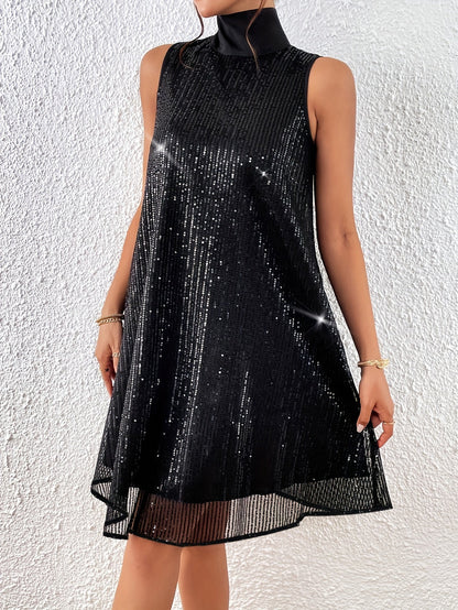 Robe paillette à sequins femme