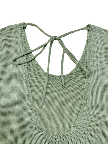 Robe pull côtelée femme à fronces