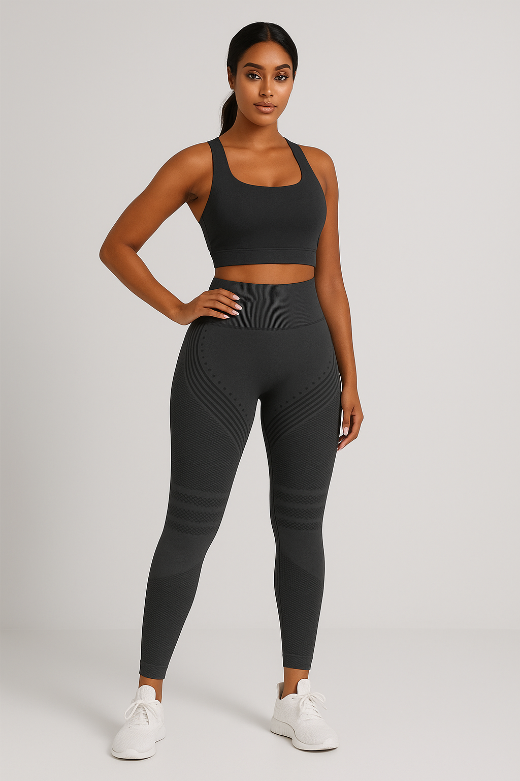 Legging de sport push-up anti-cellulite taille haute – Sculptant & confortable
